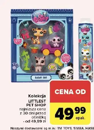 Carrefour 3 zwierzątka Littlest Pet Shop oferta