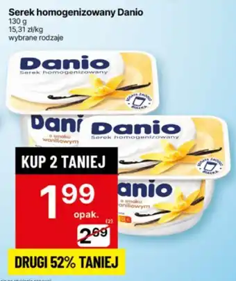 Delikatesy Centrum Serek homogenizowany Danio oferta