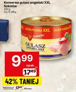 Delikatesy Centrum Konserwa gulasz angielski XXL oferta