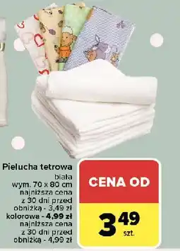 Carrefour Pielucha tetrowa z nadrukiem 70 x 80 cm oferta