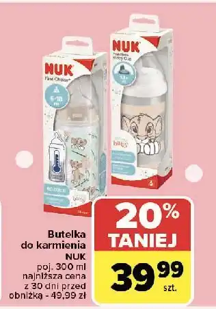 Carrefour Butelka 300 ml Nuk oferta