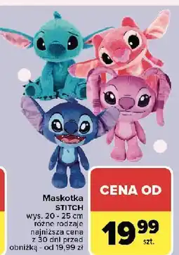 Carrefour Maskotka stich 25 cm oferta