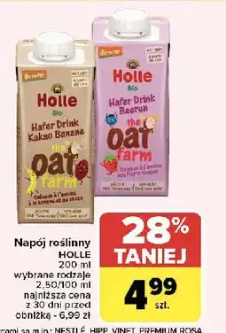 Carrefour Napój owsiany jagoda Holle Bio oferta