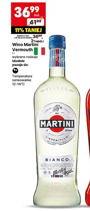 Delikatesy Centrum Wino Martini Vermouth oferta