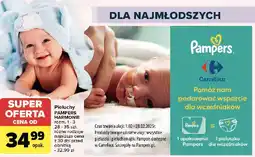 Carrefour Pieluchy 3 Pampers Harmonie oferta