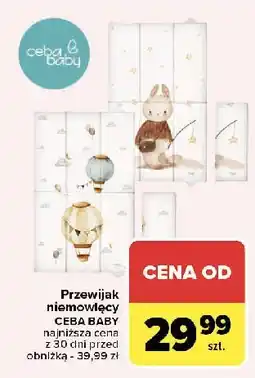 Carrefour Przewijak - mata turystyczna 50 x 80 cm Ceba Baby oferta