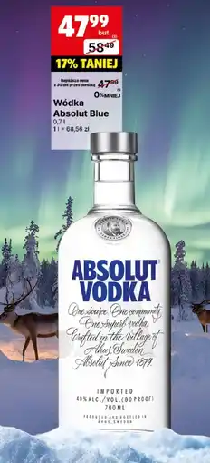 Delikatesy Centrum Wódka Absolut Blue oferta