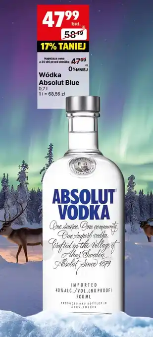 Delikatesy Centrum Wódka Absolut Blue oferta