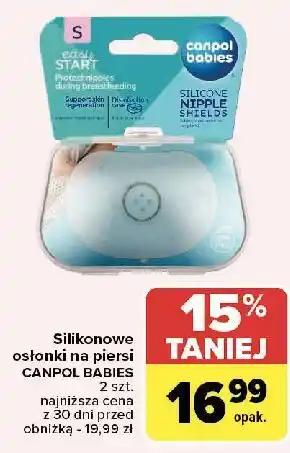 Carrefour Osłonki piersi easy start Canpol Babies oferta