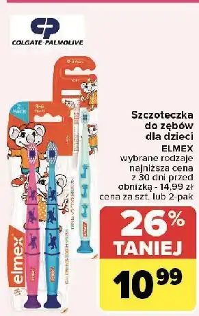 Carrefour Szczoteczka do zębów 0-2 Elmex oferta