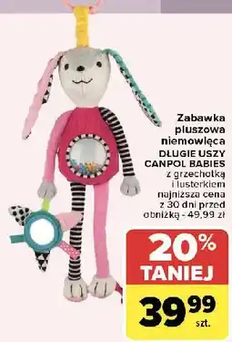 Carrefour Zabawka długie uszy Canpol Babies oferta