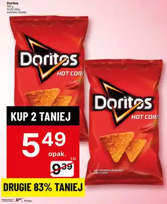 Delikatesy Centrum Chipsy Doritos oferta