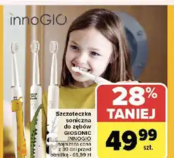 Carrefour Szczoteczka soniczna giogiraffe Innogio oferta