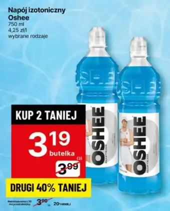 Delikatesy Centrum Napój izotoniczny Oshee oferta