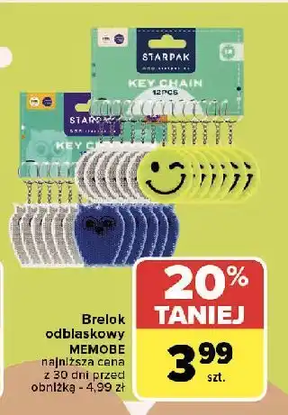 Carrefour Brelok odblaskowy Starpak oferta