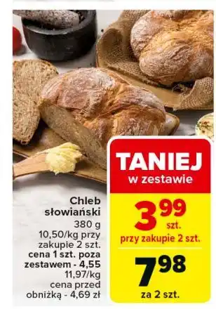 Carrefour Chleb słowiański oferta