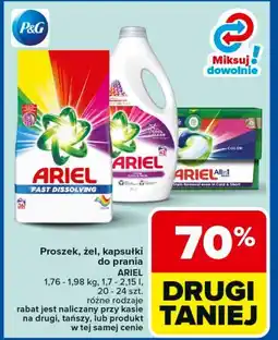 Carrefour Kapsułki do prania color Ariel All In 1 oferta