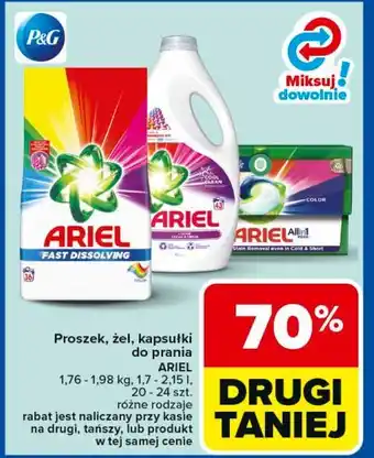 Carrefour Kapsułki do prania color Ariel All In 1 oferta