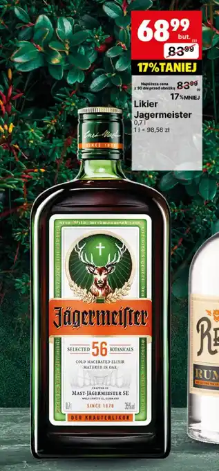 Delikatesy Centrum Likier Jagermeister oferta