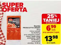 Carrefour Szynka prosciutto crudo Bell Polska oferta