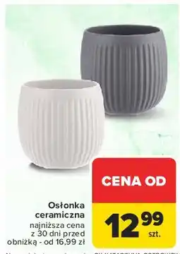 Carrefour Osłonka ceramiczna oferta