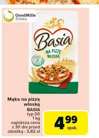 Carrefour Mąka pszenna na pizzę włoską Basia oferta