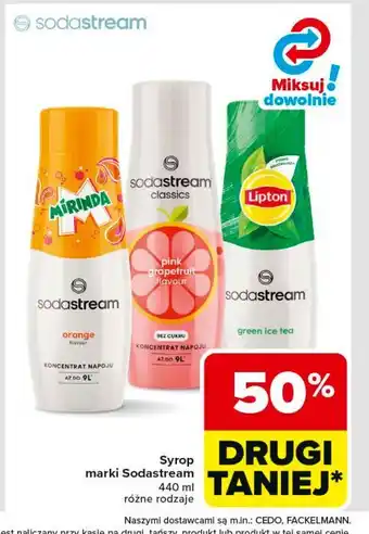 Carrefour Syrop pink grapefruit Sodastream oferta