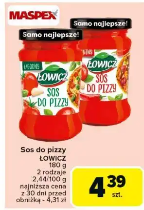 Carrefour Sos do pizzy łagodny Łowicz oferta