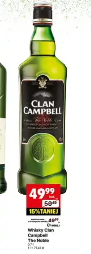 Delikatesy Centrum Whisky Clan Campbell The Noble oferta