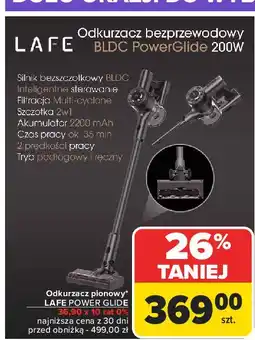 Carrefour Odkurzacz power glide Lafe oferta