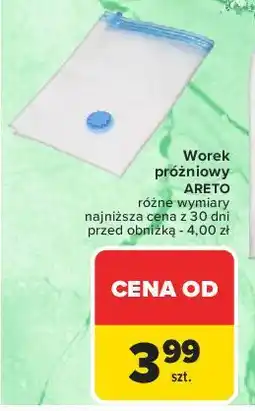 Carrefour Worek próżniowy 40 x cm Areto oferta