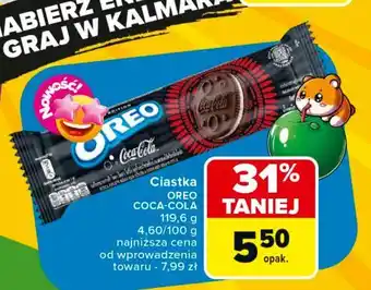 Carrefour Ciastka coca-cola Oreo oferta