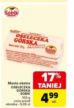 Carrefour Masło extra Sobik oferta