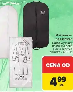 Carrefour Pokrowiec na ubrania oferta