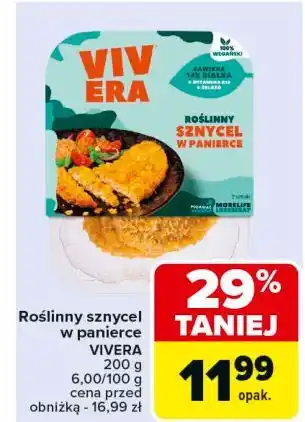 Carrefour Roślinny sznycel Vivera oferta