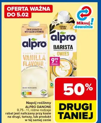 Carrefour Napój sojowy waniliowy Alpro Soya oferta