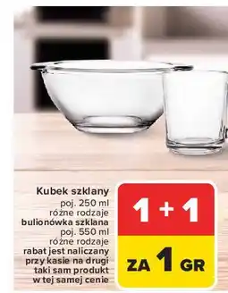 Carrefour Bulionówka szklana 550 ml oferta