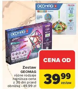 Carrefour Klocki supercolor panels 52 el. Geomag oferta