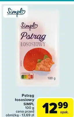 Carrefour Pstrąg łososiowy Simpl oferta