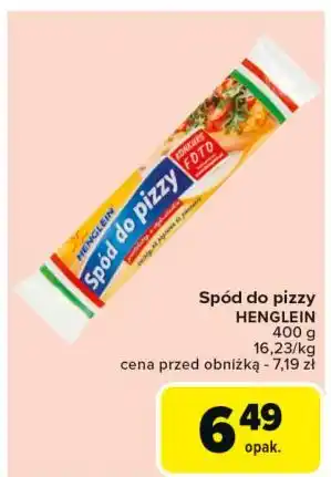 Carrefour Spód do pizzy styl włoski Henglein oferta