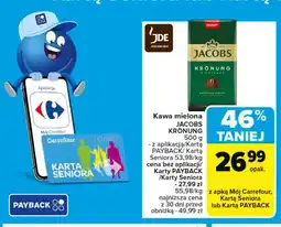 Carrefour Kawa Jacobs Kronung oferta