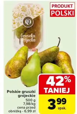 Carrefour Gruszki grójeckie oferta