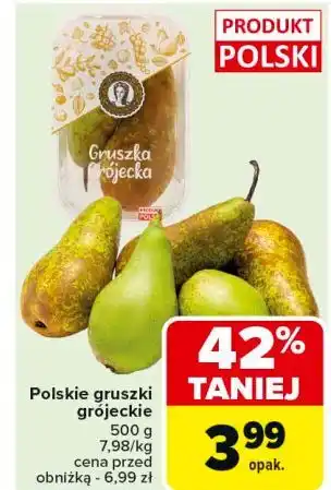 Carrefour Gruszki grójeckie oferta