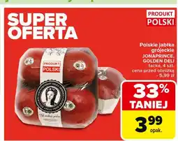 Carrefour Jabłka golden delicious oferta