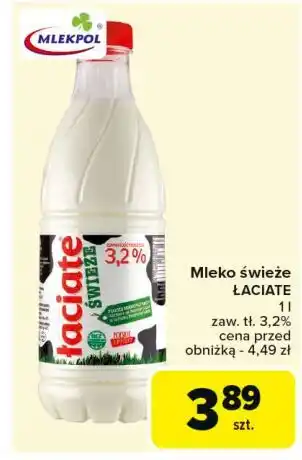 Carrefour Mleko 3.2% Łaciate oferta