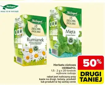 Carrefour Herbatka mięta Herbapol Zielnik Polski oferta