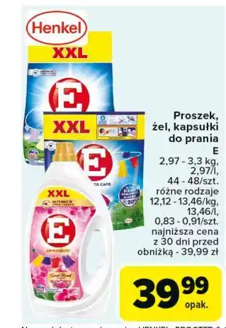 Carrefour Proszek do prania kolorowych i ciemnych tkanin E oferta