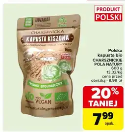 Carrefour Kapusta kiszona eko Charsznica oferta