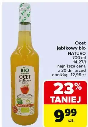 Carrefour Ocet jabłkowy 5 % Bionaturo oferta