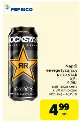 Carrefour Napoj energetyczny original Rockstar Energy Drink oferta